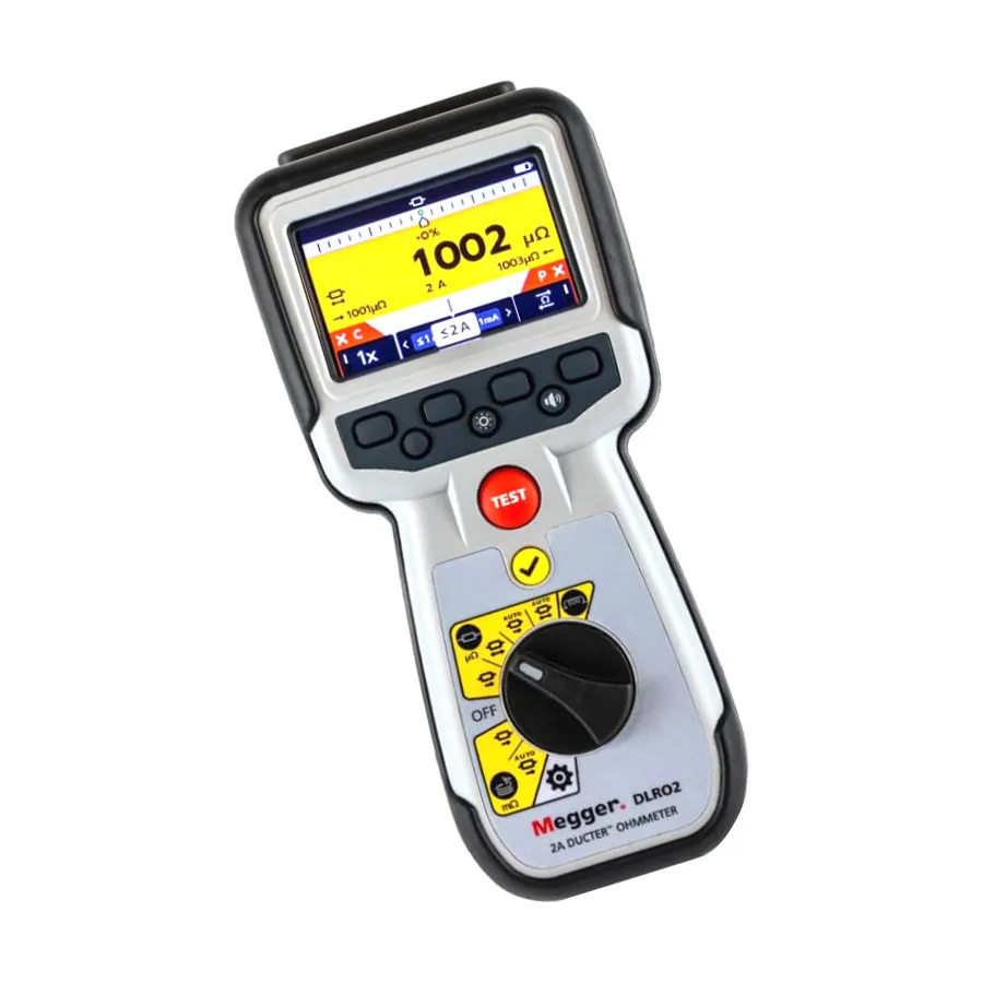 Megger DLRO2 Low Resistance Ohmmeter