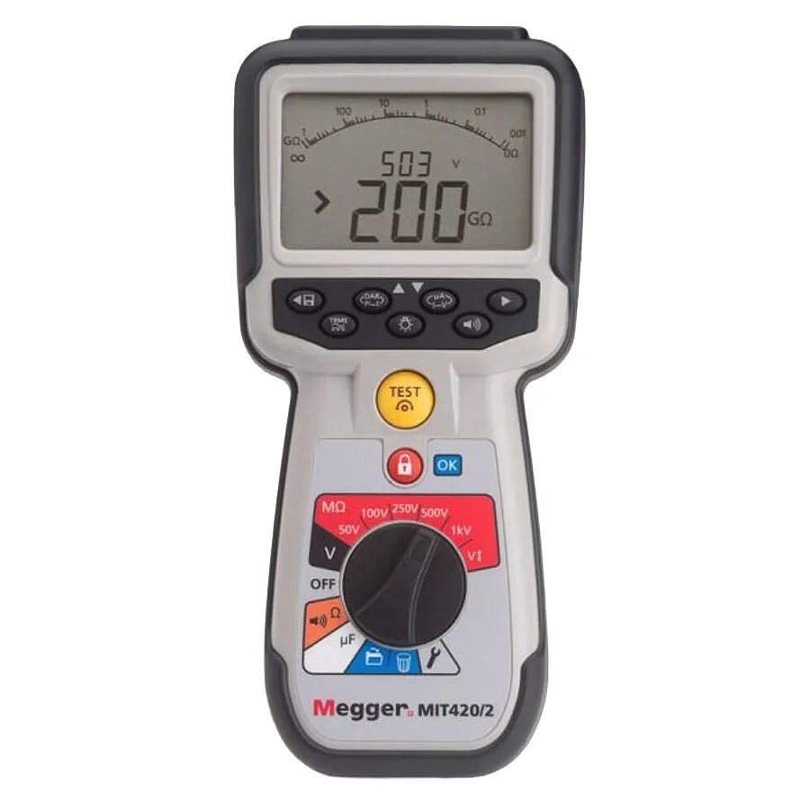 Megger MIT420/2 Insulation and Continuity Tester