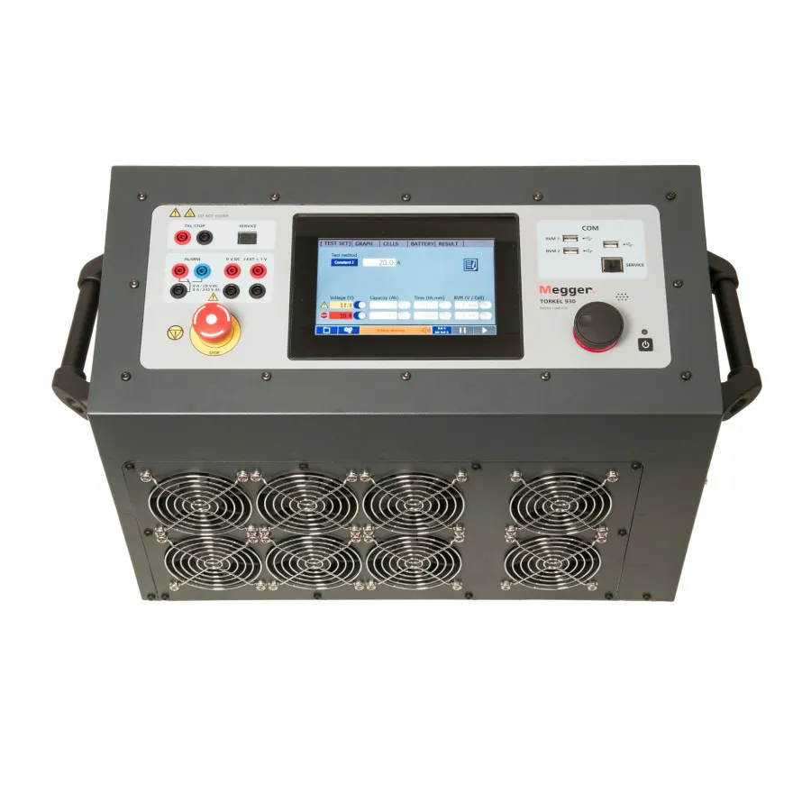 Megger Torkel910 Battery Discharge Test System