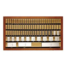 Mitutoyo 516-423-26 36 Piece Gage Block Set, Inch Square Steel, AS-1