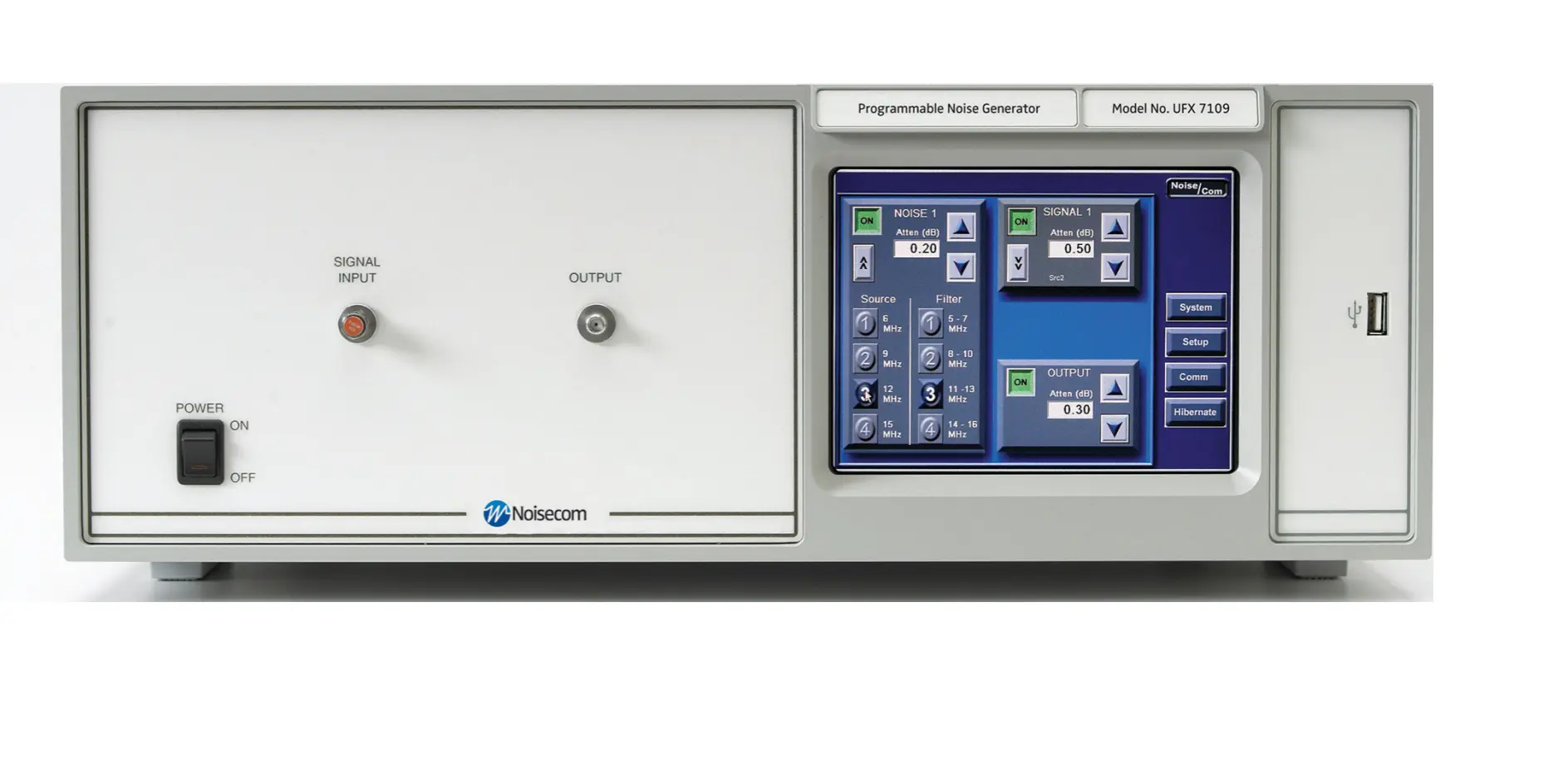 Noise Com UFX7218A Amplified Noise Source