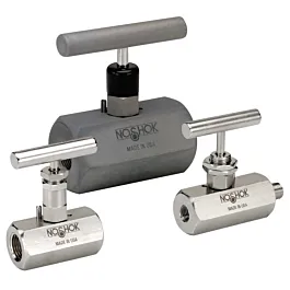 NOSHOK 412-MFS Hard Seat Needle Valve