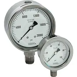 NOSHOK 60-510-20000-PSI/BAR 6" Liquid Filled Pressure Gauge