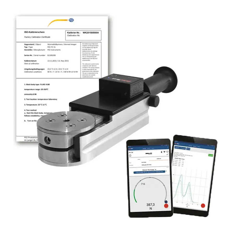 PCE Instruments FM100BT-SY-500-2000 Closing Force Measuring Device
