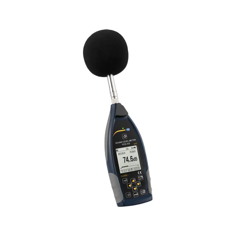 PCE Instruments PCE-432 Sound Level Meter with Data Logging and GPS