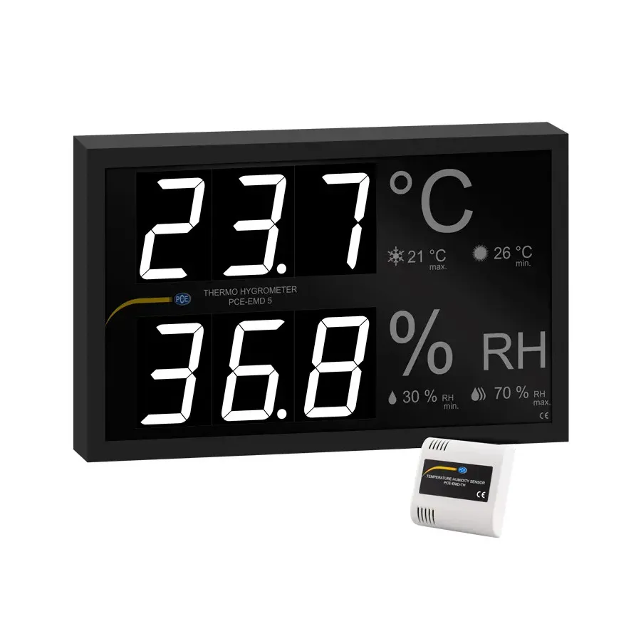 PCE Instruments PCE-EMD 5 Temperature and Humidity Indicator