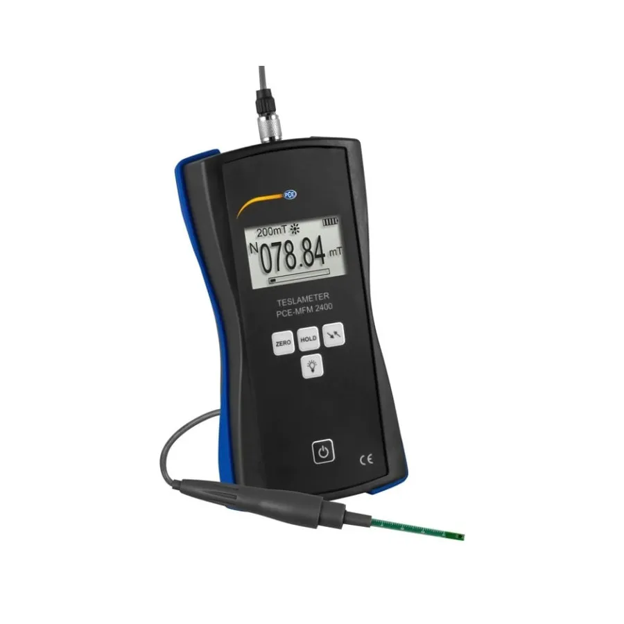 PCE Instruments PCE-MFM 2400 Magnetometer with Transverse Hall Sensor