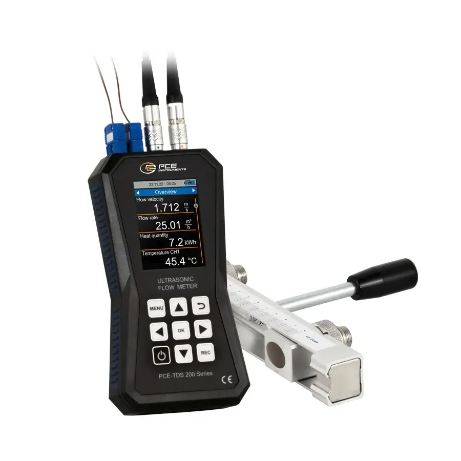 PCE Instruments PCE-TDS 200+ SR Ultrasonic Flow Meter