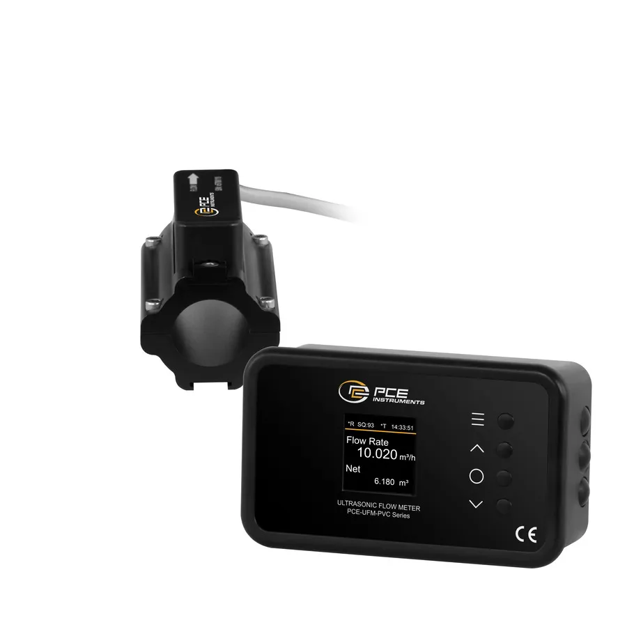 PCE Instruments PCE-UFM 20PVC Clamp-On Ultrasonic Flow Meter