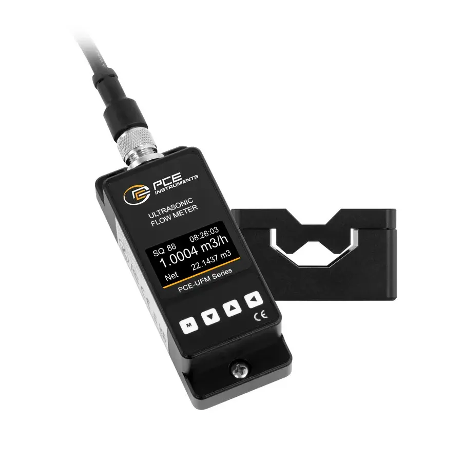 PCE Instruments PCE-UFM 4 Clamp-On Ultrasonic Flow Meter