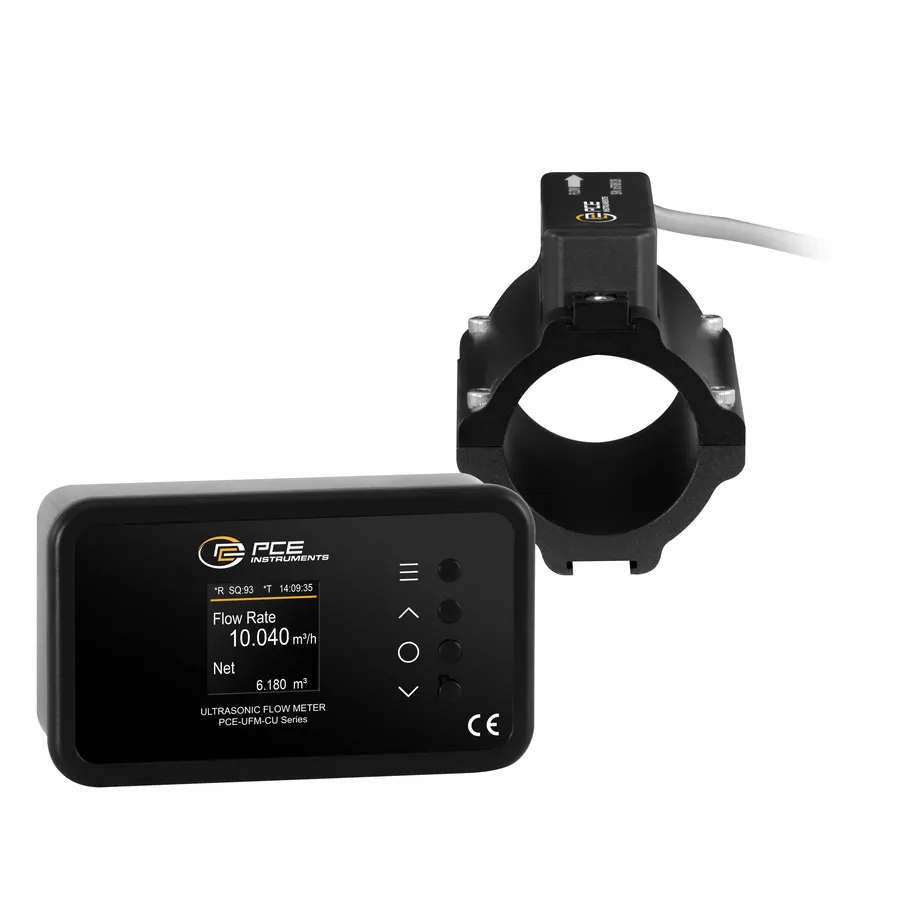 PCE Instruments PCE-UFM 40CU Clamp-On Ultrasonic Flow Meter