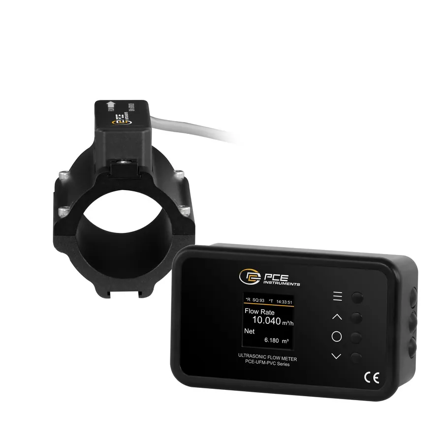 PCE Instruments PCE-UFM 40PVC Clamp-On Ultrasonic Flow Meter