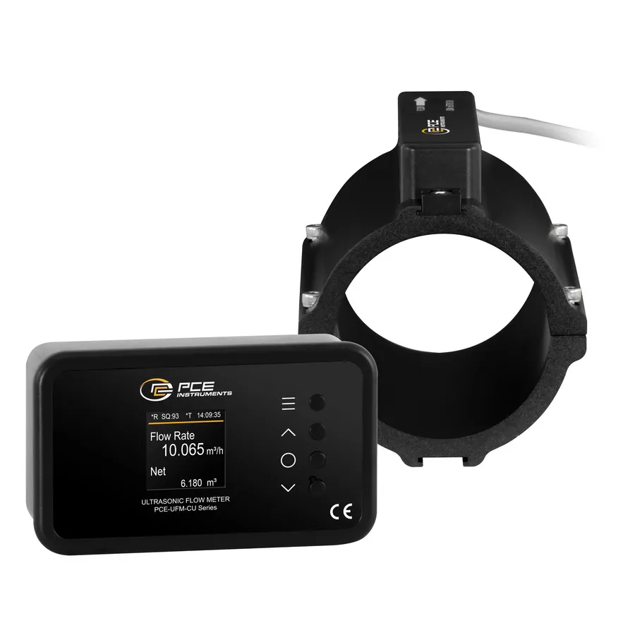 PCE Instruments PCE-UFM 65CU Clamp-On Ultrasonic Flow Meter