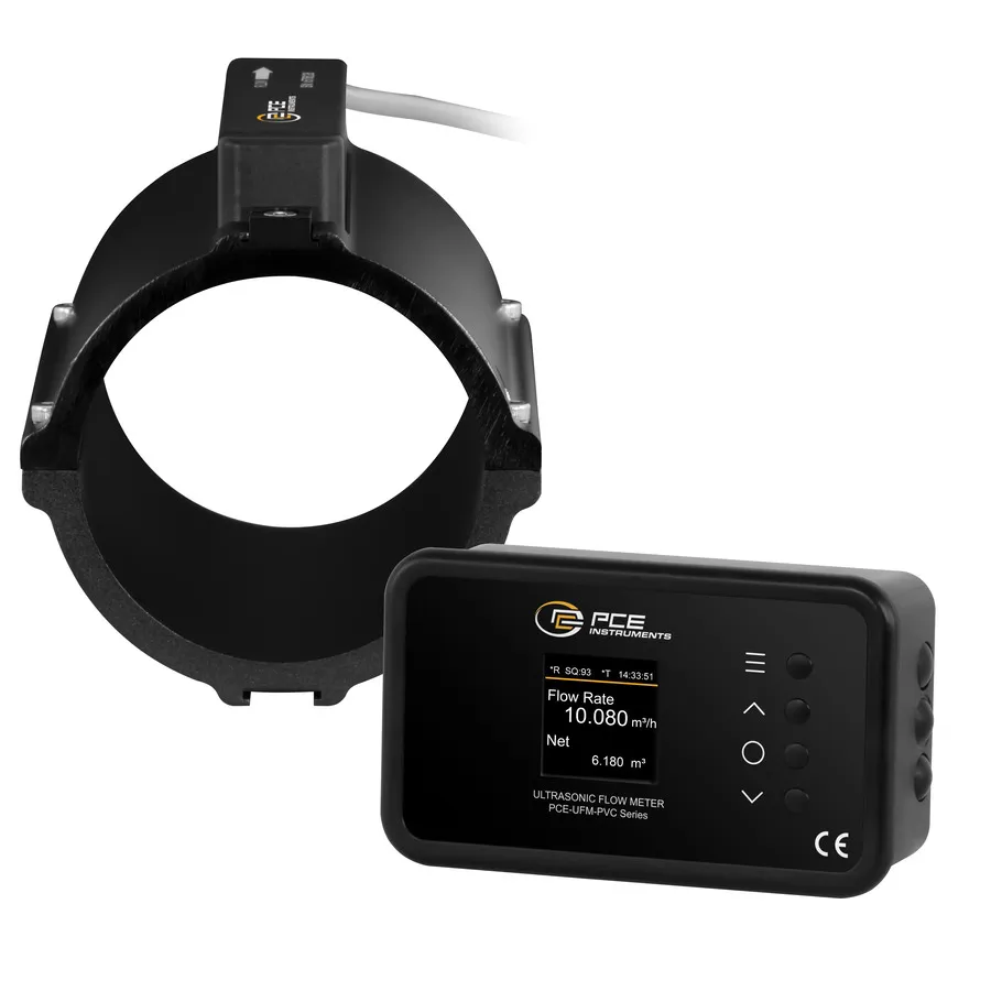 PCE Instruments PCE-UFM 80PVC Clamp-On Ultrasonic Flow Meter
