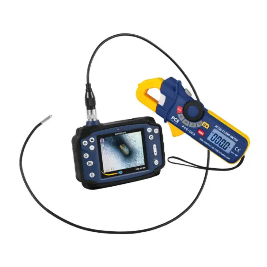 PCE Instruments PCE-VE 200-KIT2 Video Borescope and Clamp Meter Kit