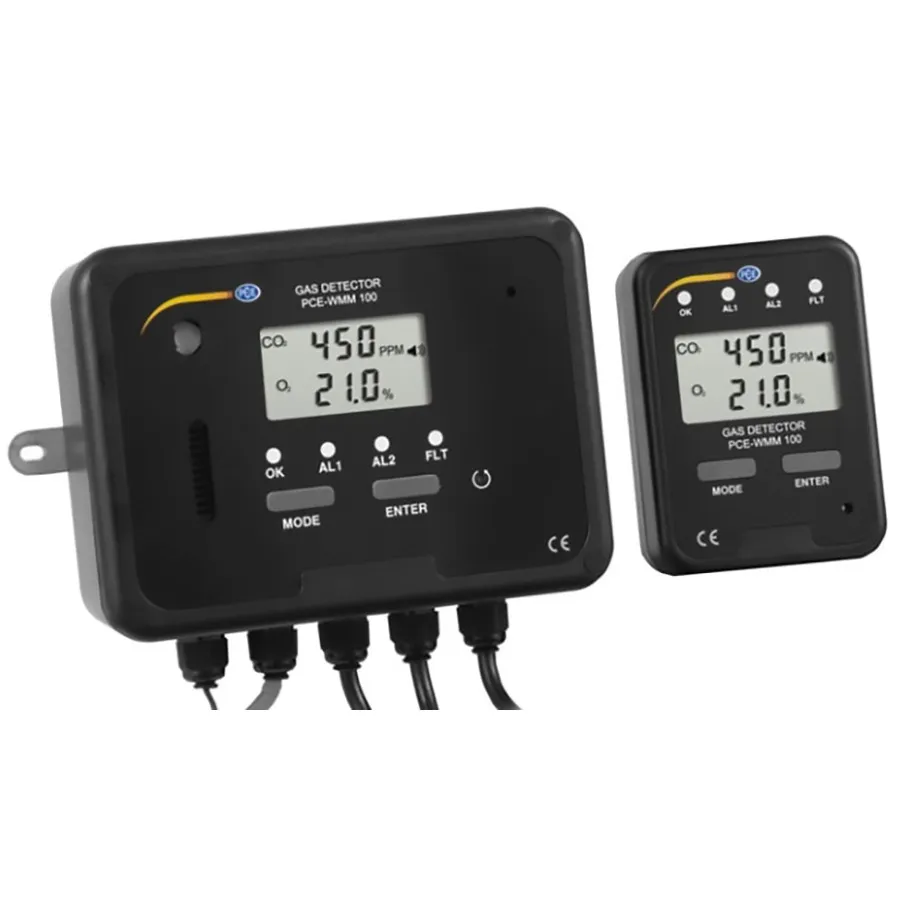 PCE Instruments PCE-WMM 100 CO2/O2 Fixed Gas Detector