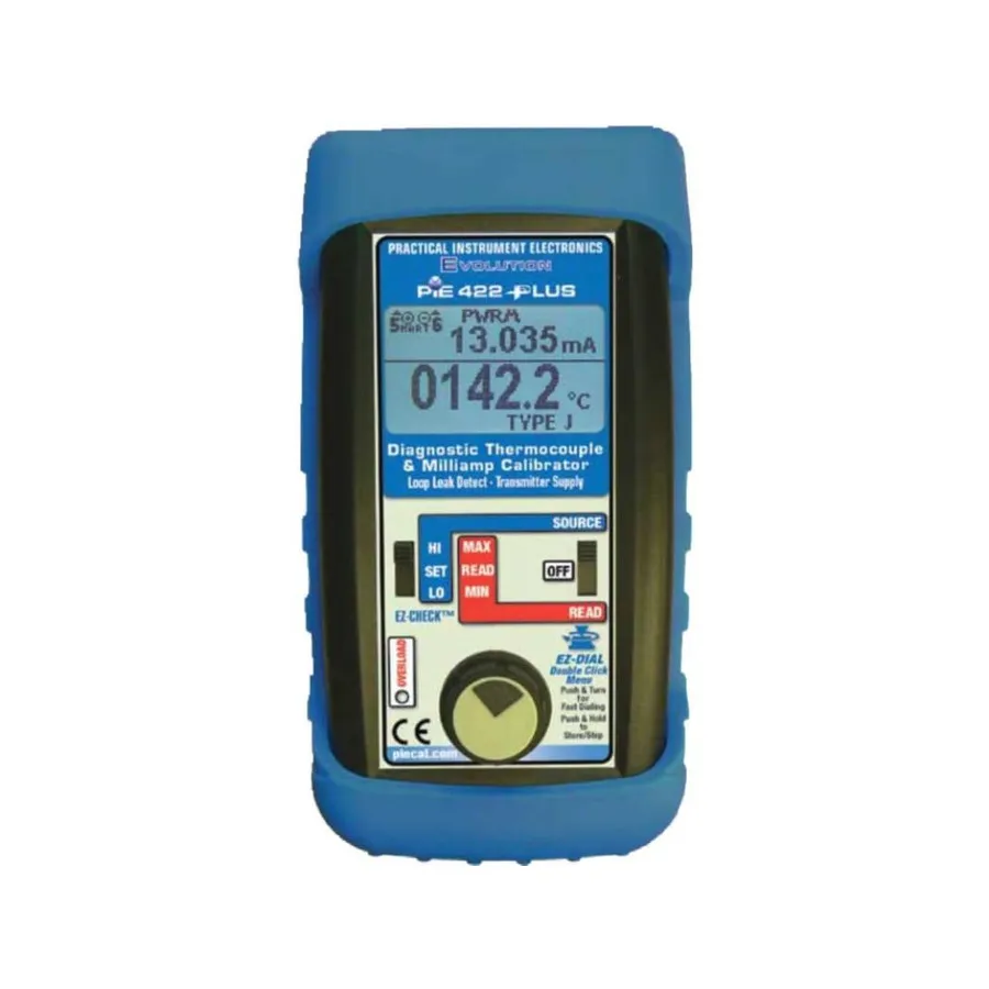 PIE 422PLUS Diagnostic Thermocouple Milliamp Calibrator