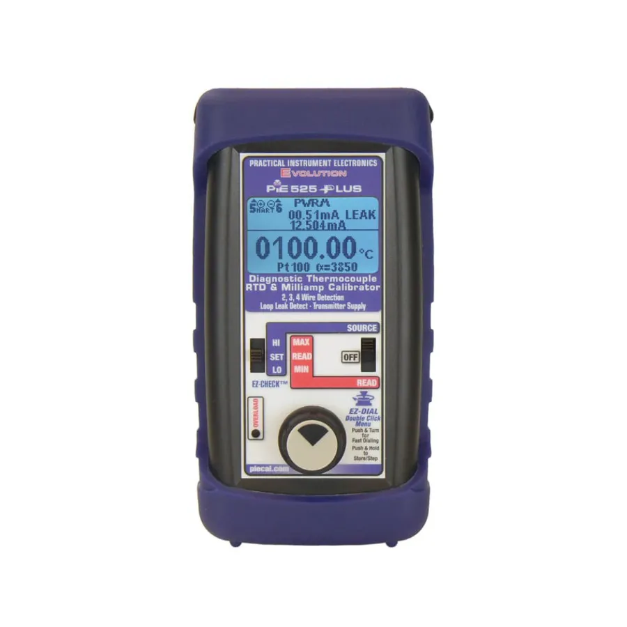 PIE 525PLUS Milliamp/Thermocouple Calibrator