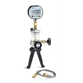 Ralston Instruments QTHP-1KPSIG-D Hydraulic Hand Pump with Pressure Gauge