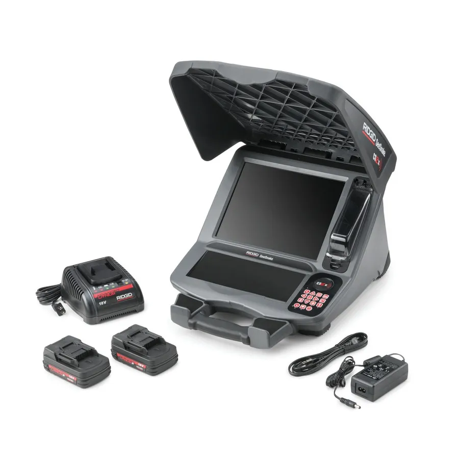 RIDGID 57288 CS12x Monitor with 2 Batteries and Charger