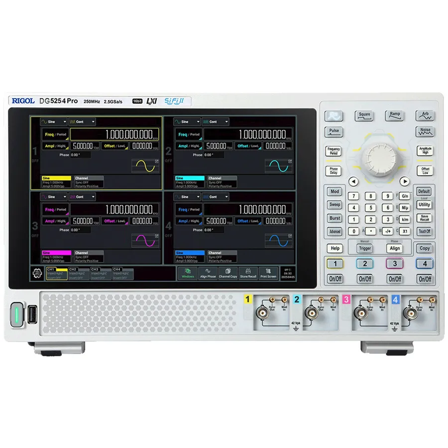 RIGOL DG5254 Pro Function/Arbitrary Waveform Generator