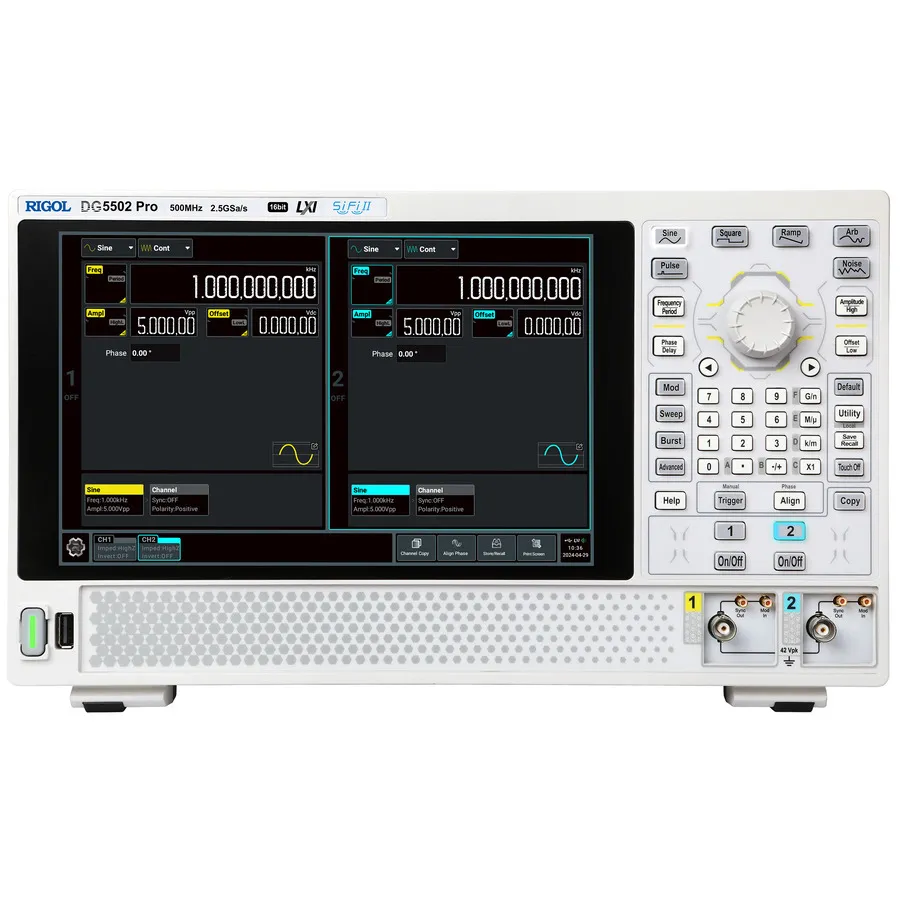 RIGOL DG5502 Pro Arbitrary Waveform Generator