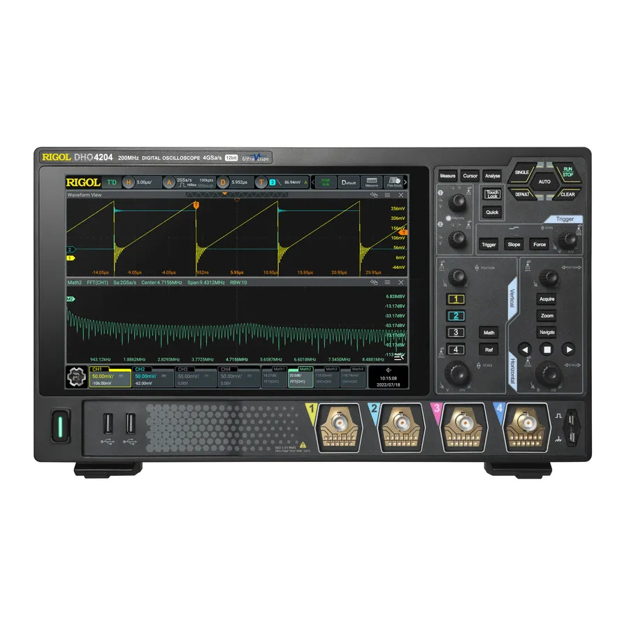 RIGOL DHO4204 4-Channel Digital Oscilloscope