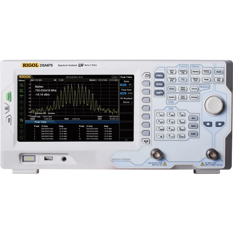 RIGOL DSA832-TG RF Spectrum Analyzer