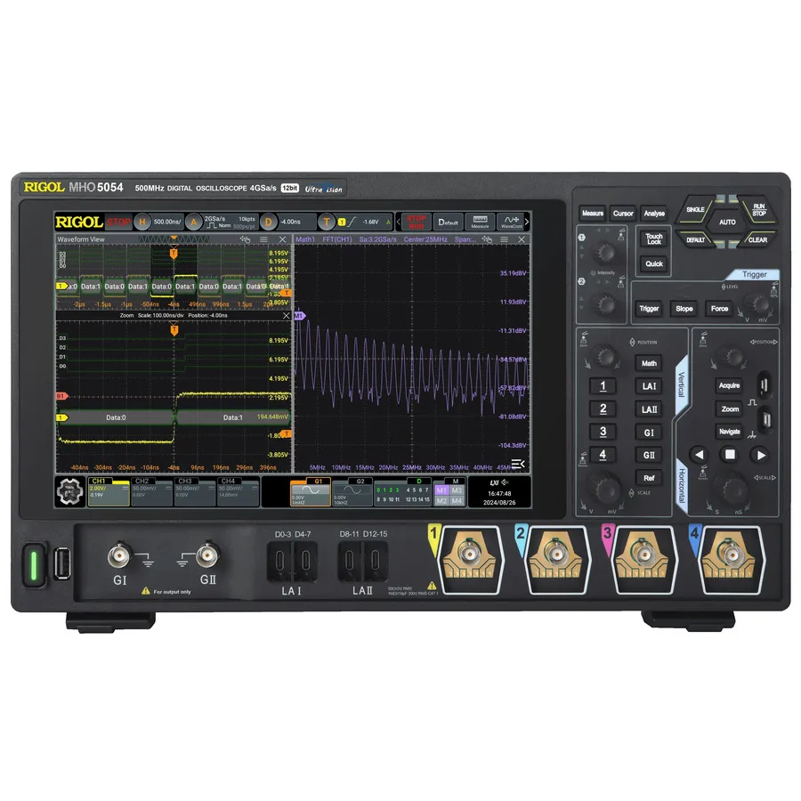 RIGOL MHO5054 Digital Oscilloscope with Logic Analyzer and AFG