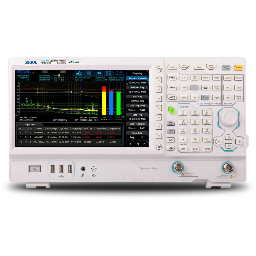 RIGOL RSA3015E-TG Real-Time Spectrum Analyzer with Tracking Generator