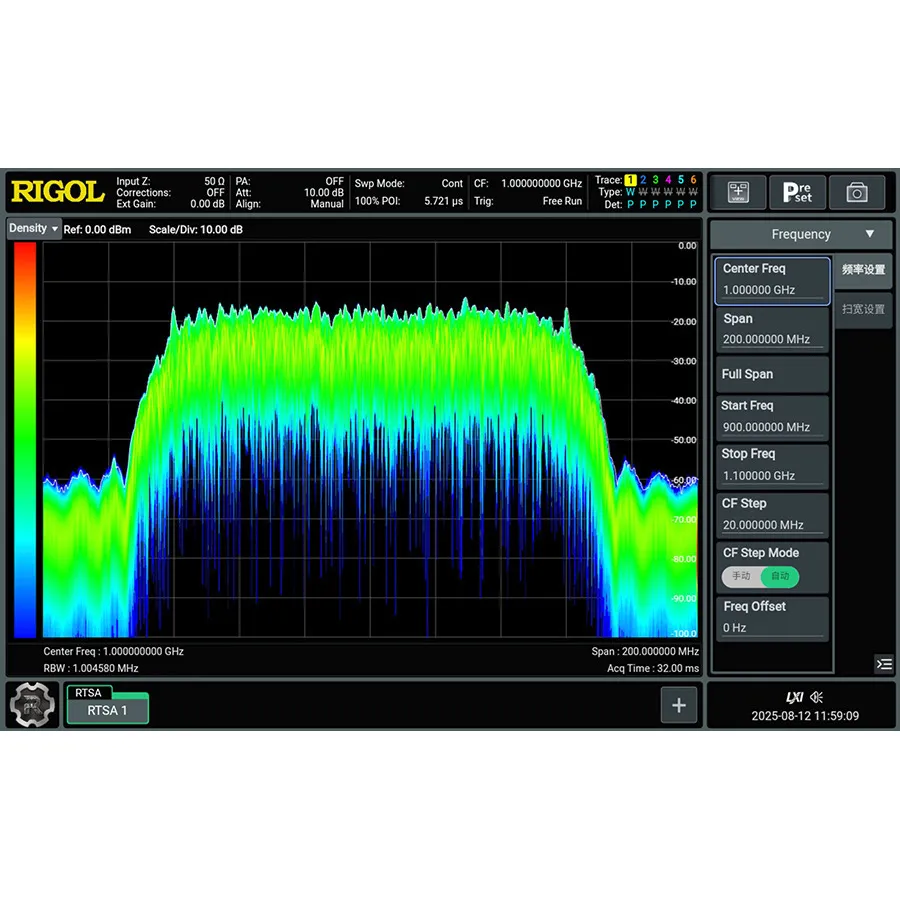 RIGOL RSA6000-RB200 200MHz Real-Time Bandwidth