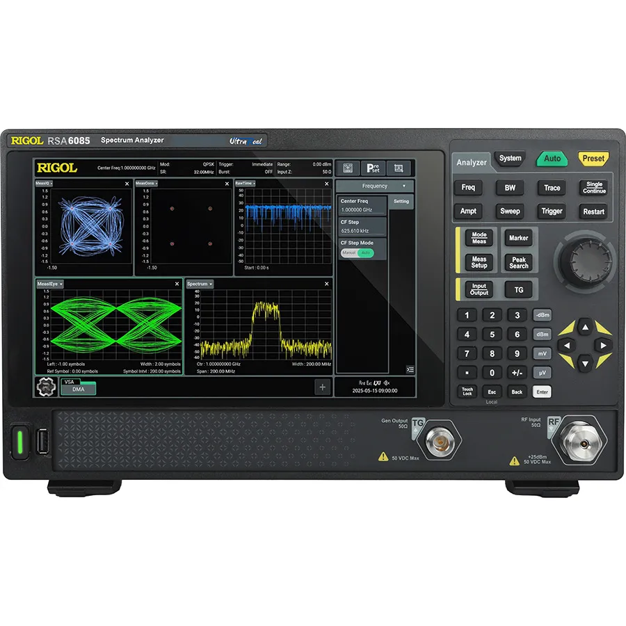 RIGOL RSA6085 Real-Time Benchtop Spectrum Analyzer