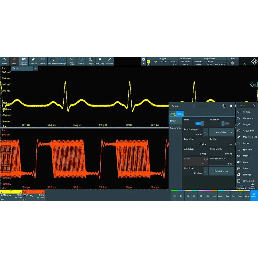 Rohde & Schwarz MXO3-B6 Arbitrary Waveform Generator Option
