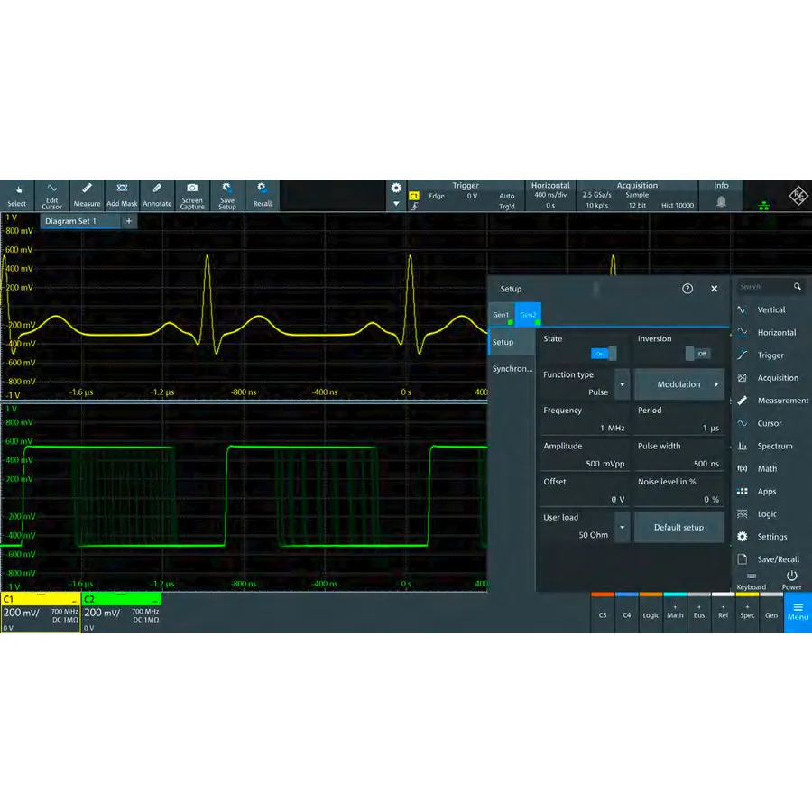 Rohde & Schwarz MXO4-B6 Arbitrary Waveform Generator Option