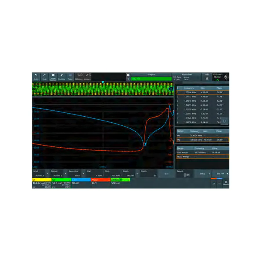 Rohde & Schwarz MXO4-K36 Frequency Response Analysis Option