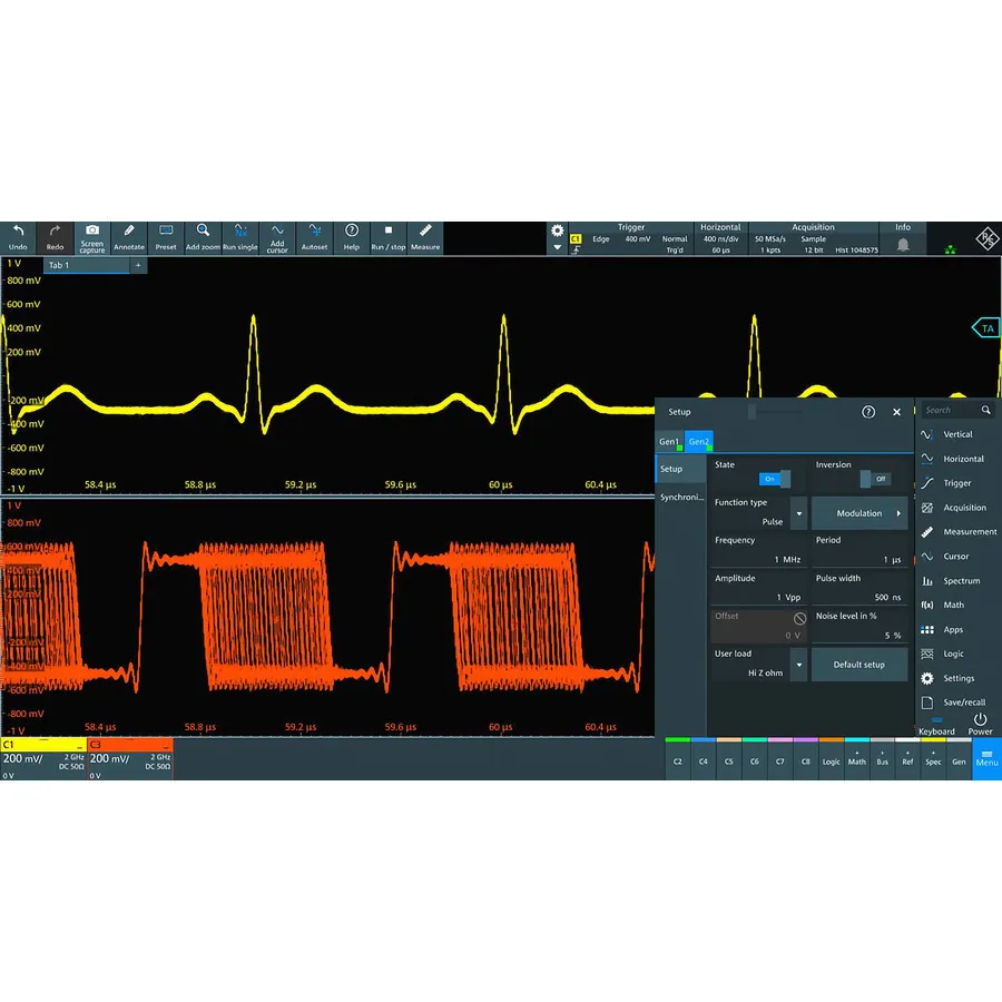 Rohde & Schwarz MXO5C-B6 Arbitrary Waveform Generator Option