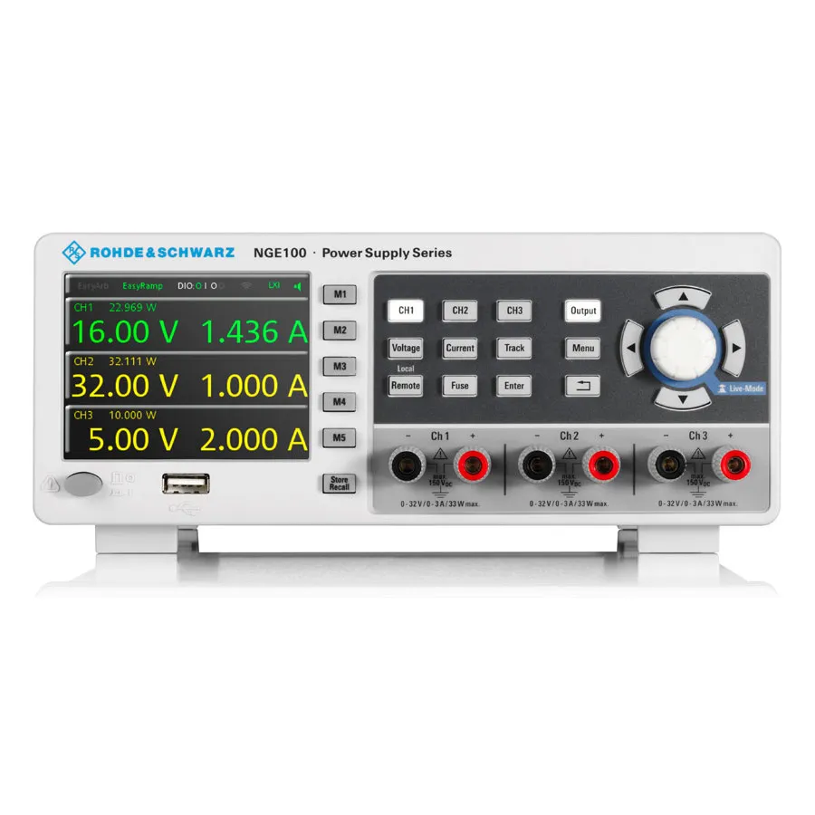 Rohde & Schwarz NGE102B DC Power Supply