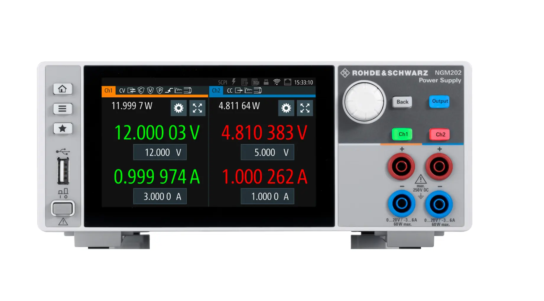 Rohde & Schwarz NGM201 Digital Power Supply