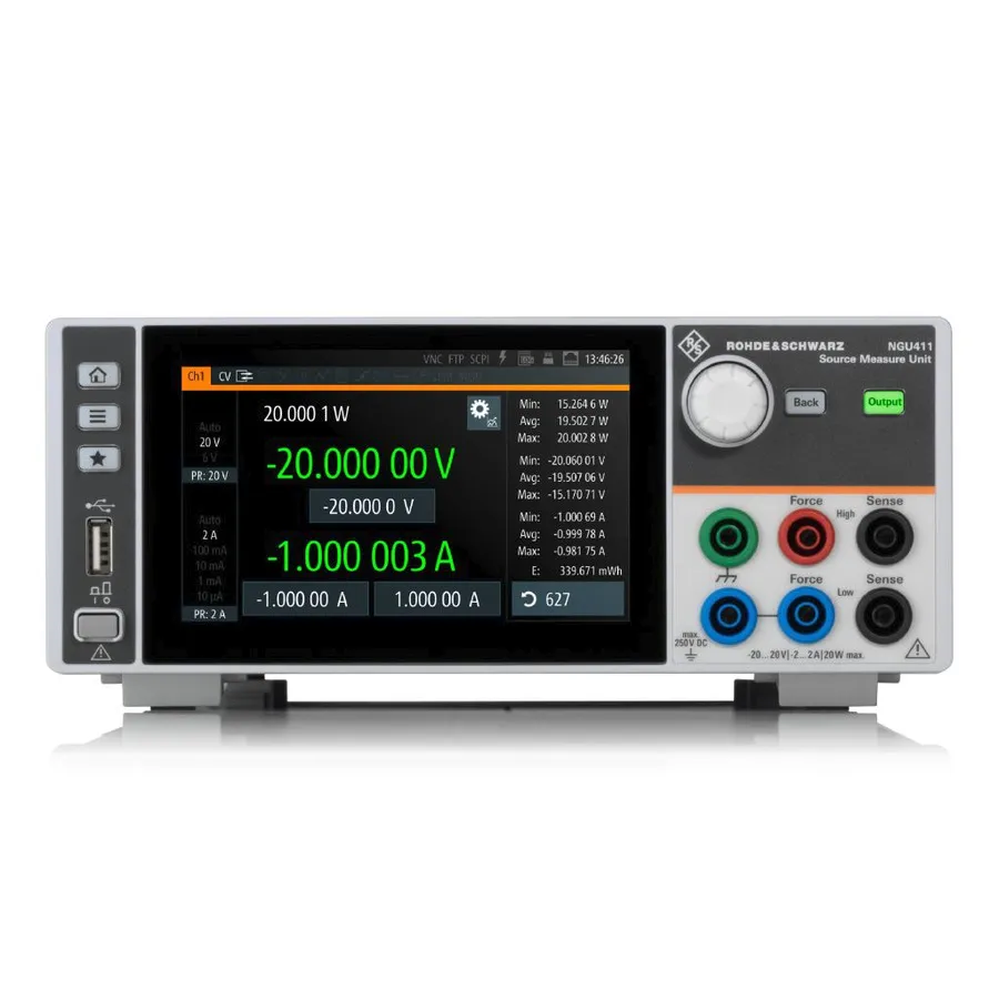Rohde & Schwarz NGU411-G Source Measure Unit