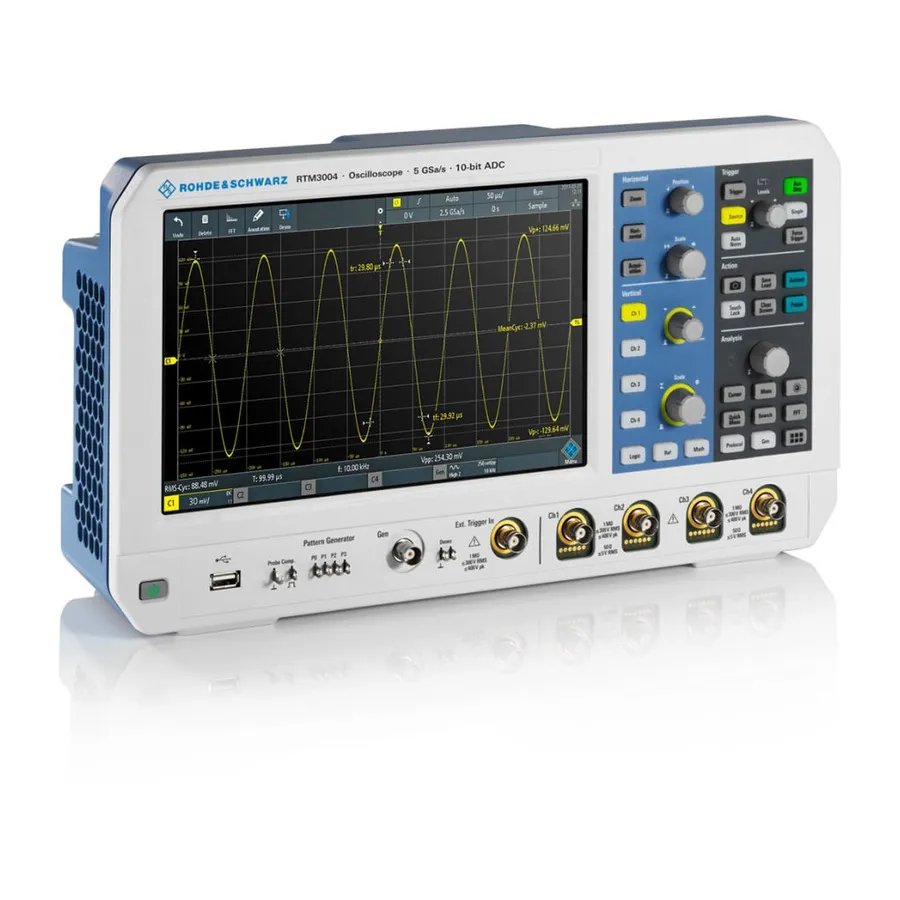 Rohde & Schwarz RTM3K-34M Digital Oscilloscope