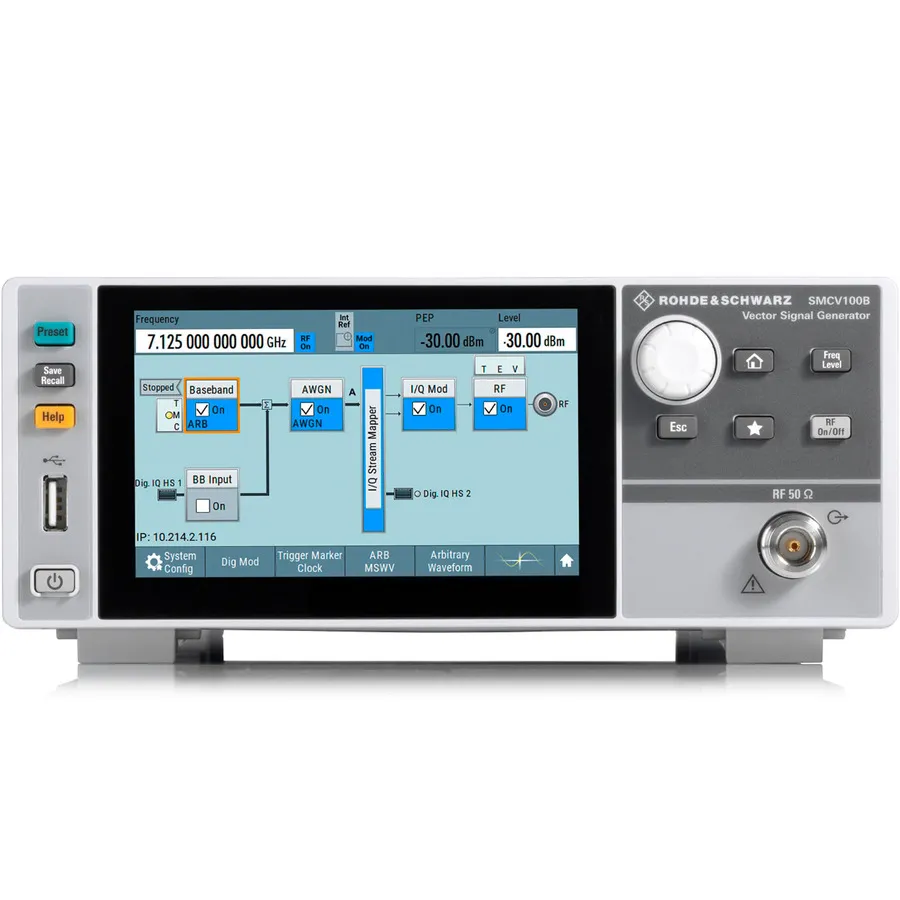 Rohde & Schwarz SMCV100BP1 Vector Signal Generator