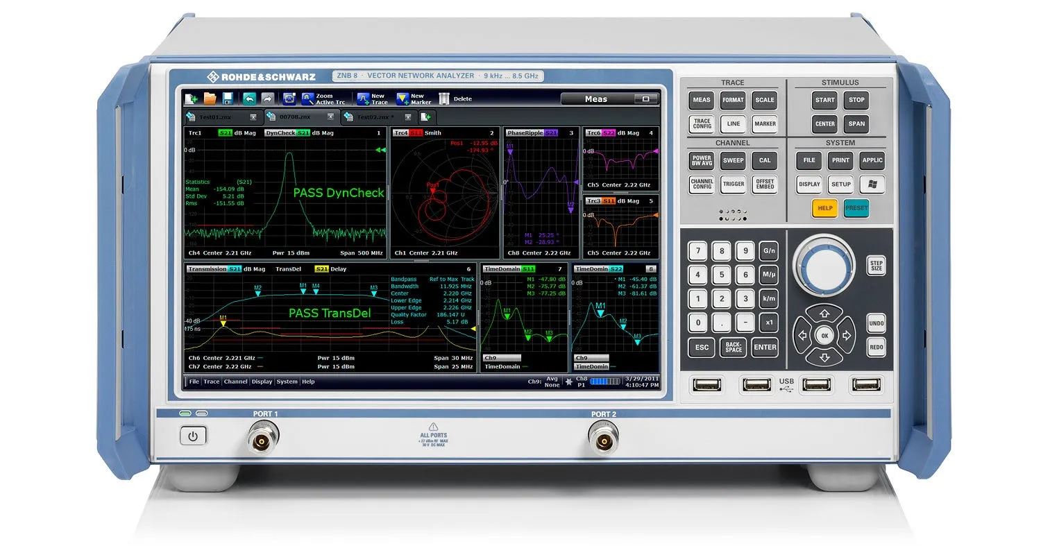 Rohde & Schwarz ZNB26 Vector Network Analyzer (2-Port)