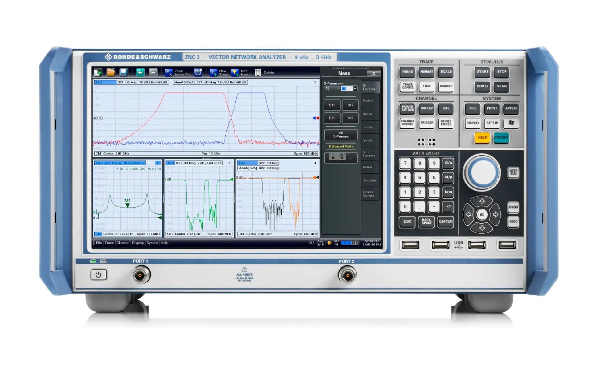 Rohde & Schwarz ZNC3 Vector Network Analyzer