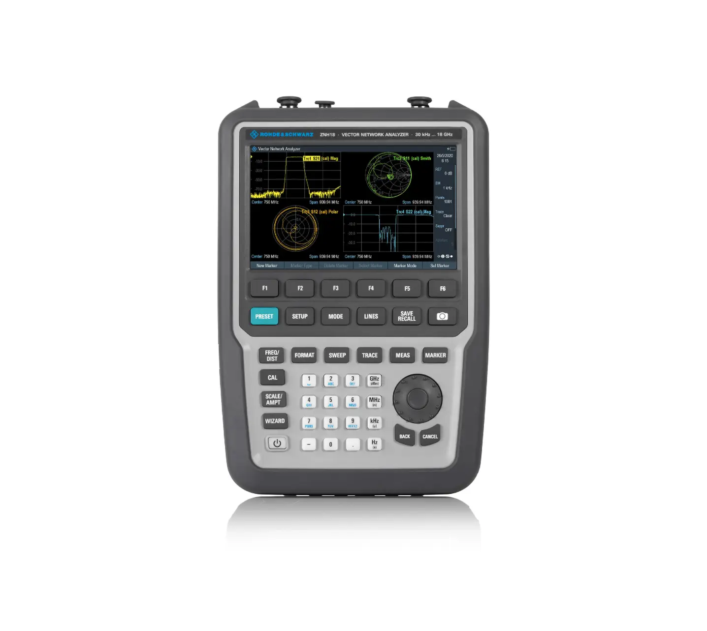 Rohde & Schwarz ZNH8 Handheld Vector Network Analyzer