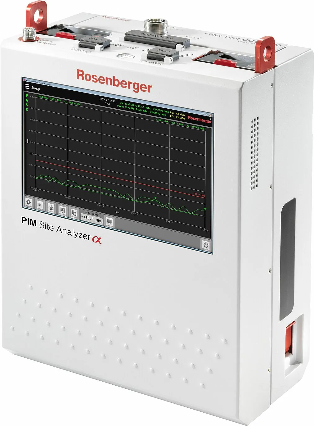 Rosenberger ALPHA PIM Site Analyzer