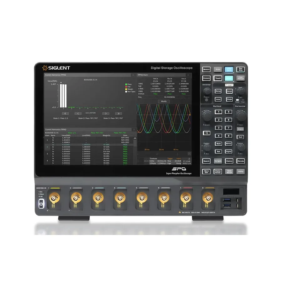 Siglent SDS5108X HD 8-Channel Digital Oscilloscope