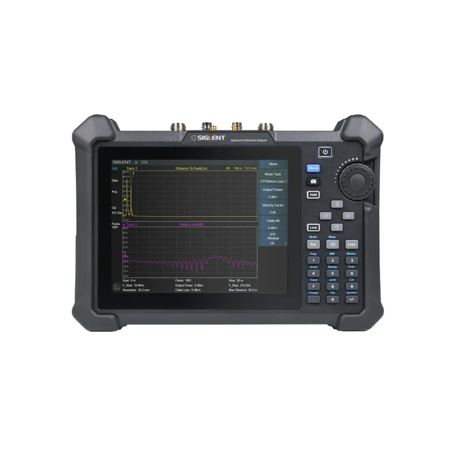 Siglent SHA851A Handheld Spectrum and Cable Antenna Analyzer
