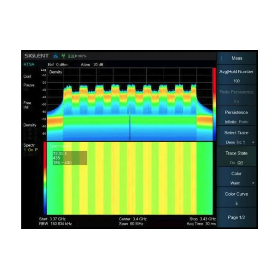 Siglent SHA860-RTA Real-Time Spectrum Analysis Option