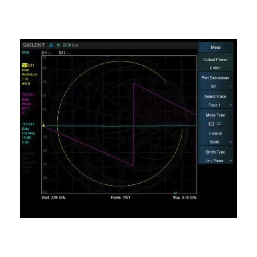 Siglent SHA860-VNA Vector Network Analysis Option