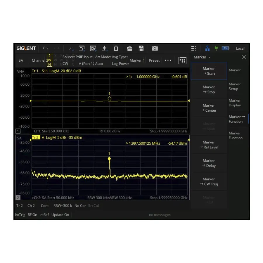 Siglent SHN900-SA Spectrum Analysis Software Option